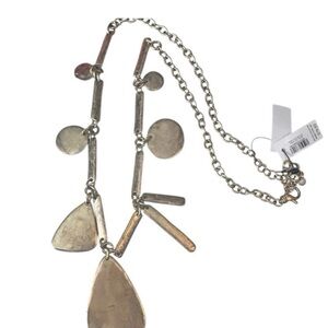 Chico's Ash Gold Charm Necklace, NWT